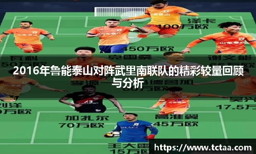 2016年鲁能泰山对阵武里南联队的精彩较量回顾与分析