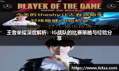 王者荣耀深度解析：IG战队的比赛策略与经验分享
